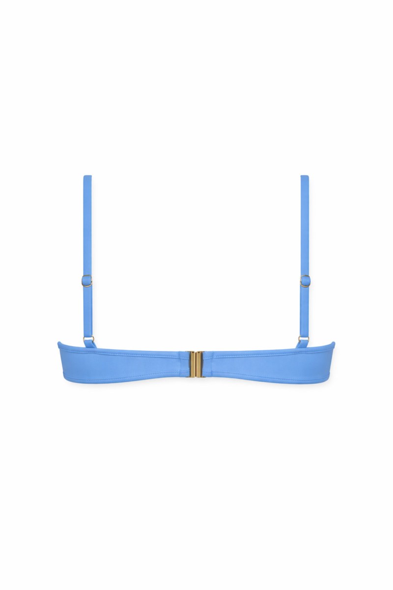 RECYCLED UNDERWIRE SWIMWEAR BIKINI TOP-26801004-309