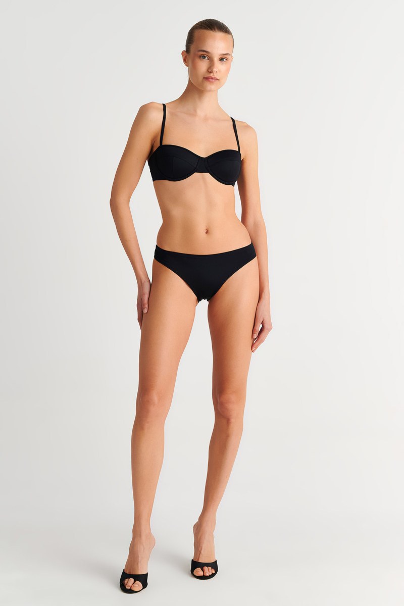 RECYCLED UNDERWIRE SWIMWEAR BIKINI TOP-26801011-110