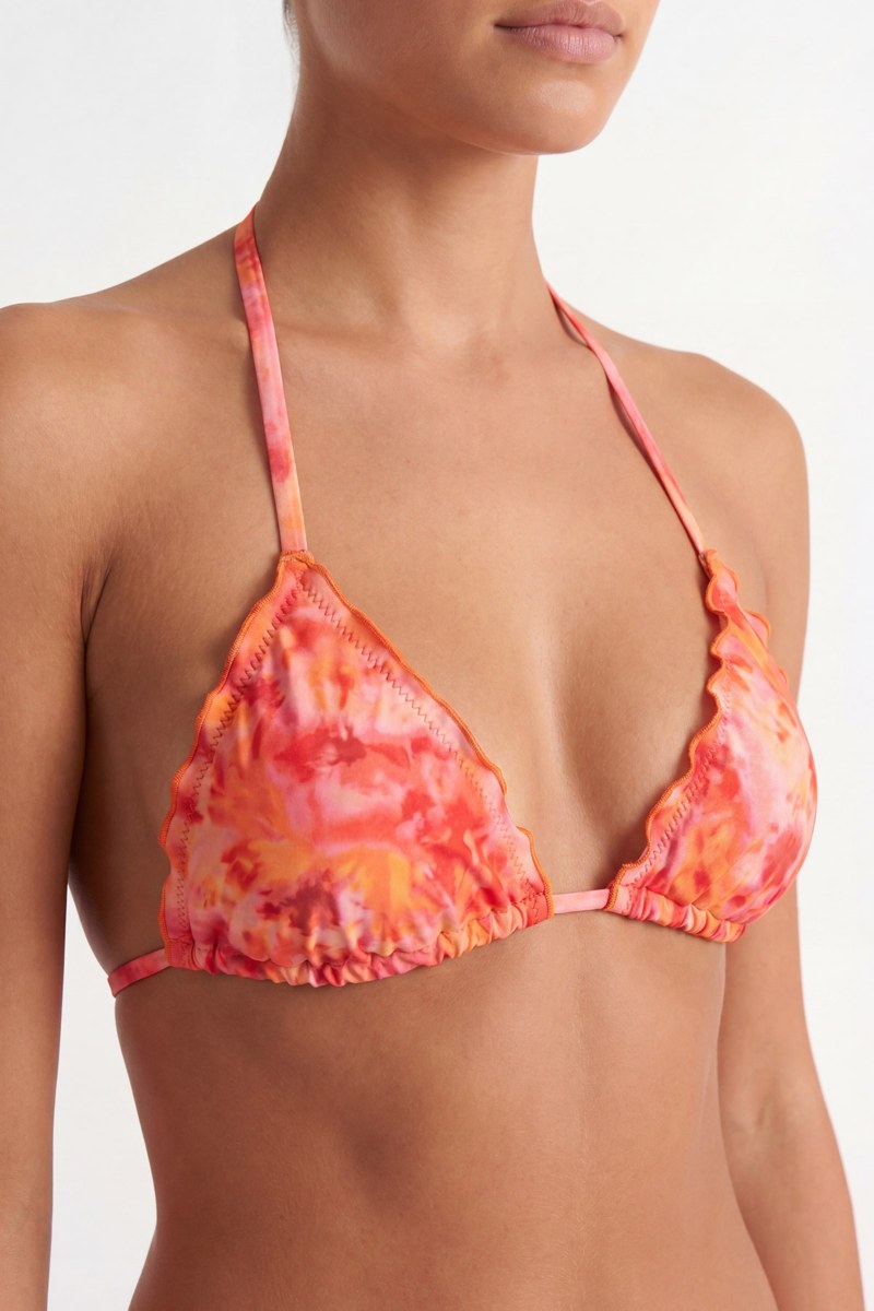 MULTICOLOR PRINTED TRIANGLE BIKINI TOP-26801024-950