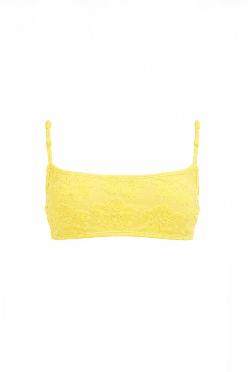 TEXTURED SWIMWEAR BIKINI CROP TOP-26801031-602