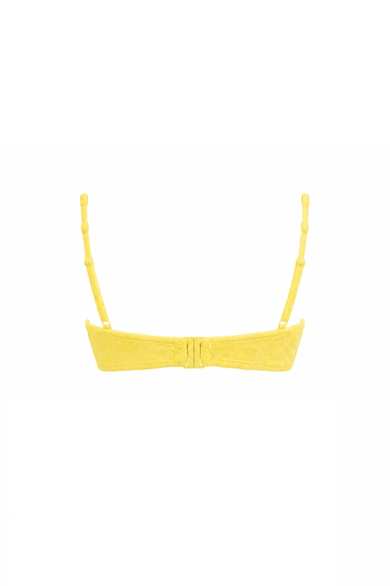 TEXTURED SWIMWEAR BIKINI CROP TOP-26801031-602