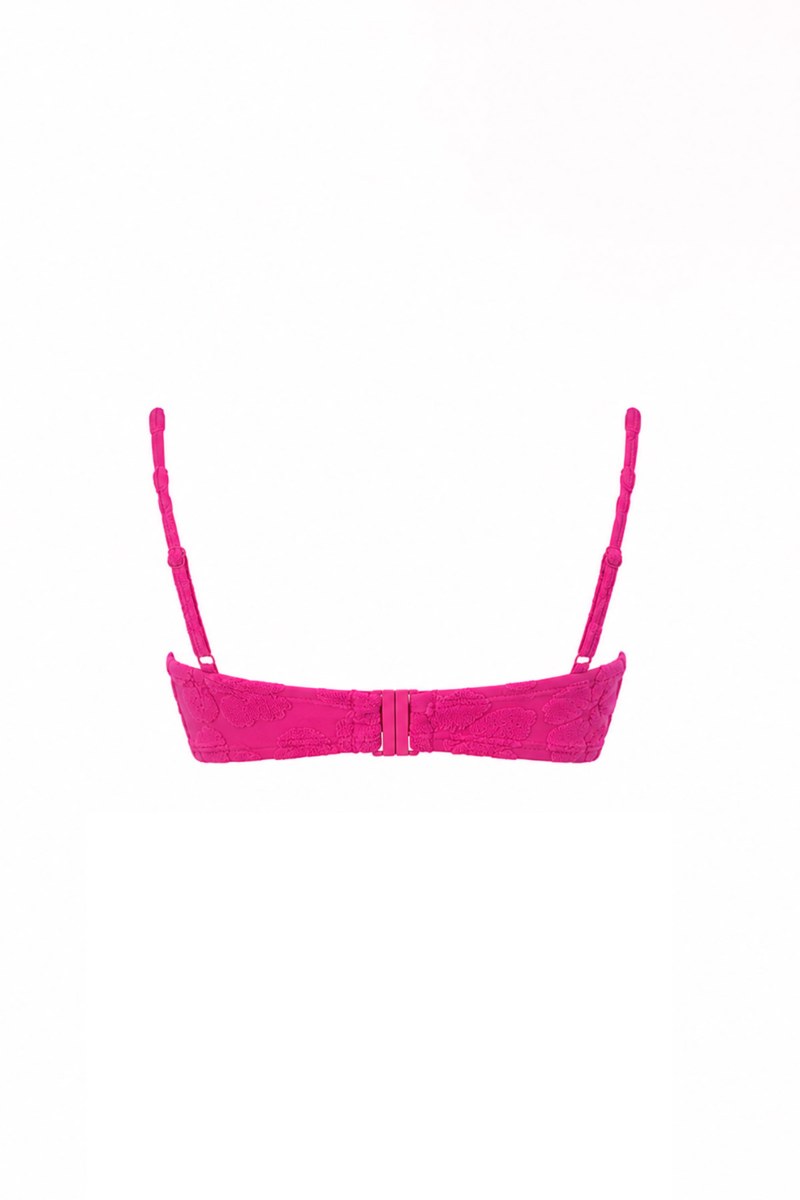 TEXTURED SWIMWEAR BIKINI CROP TOP-26801031-717