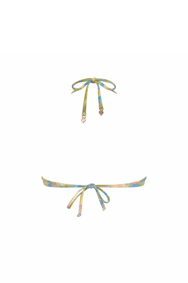 SWIMWEAR TRIANGLE BIKINI TOP WITH SEQUINS-26801074-602