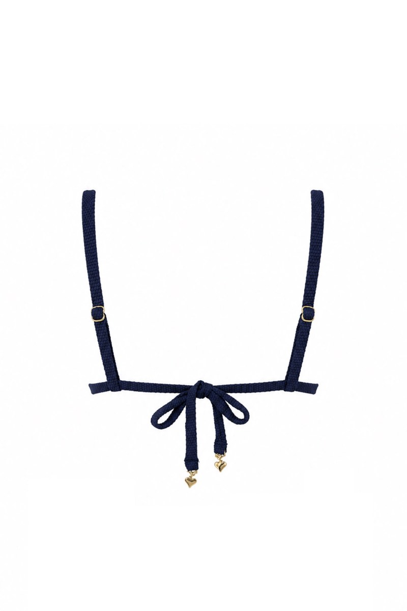 SWIMWEAR BIKINI TOP WITH METALLIC ACCESSORY-26801086-425