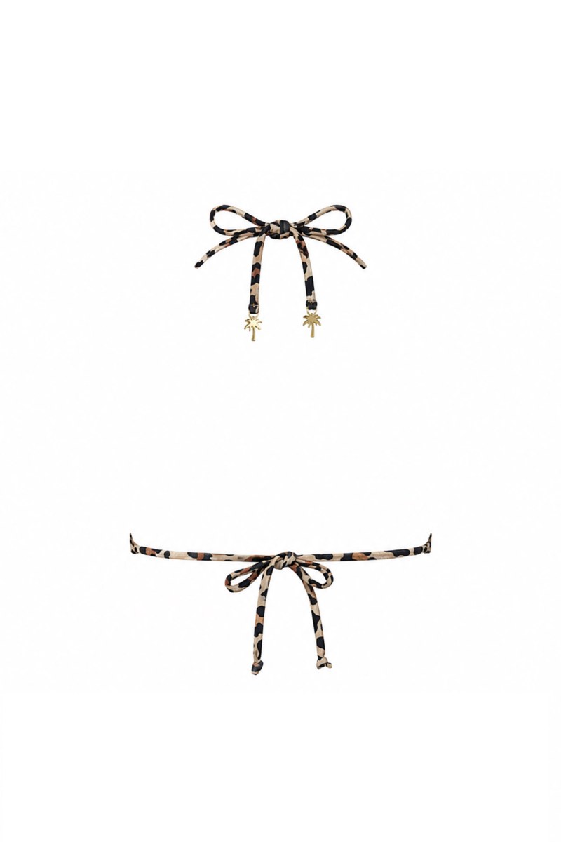 ANIMAL PRINTED TRIANGLE BIKINI TOP-26801100-311