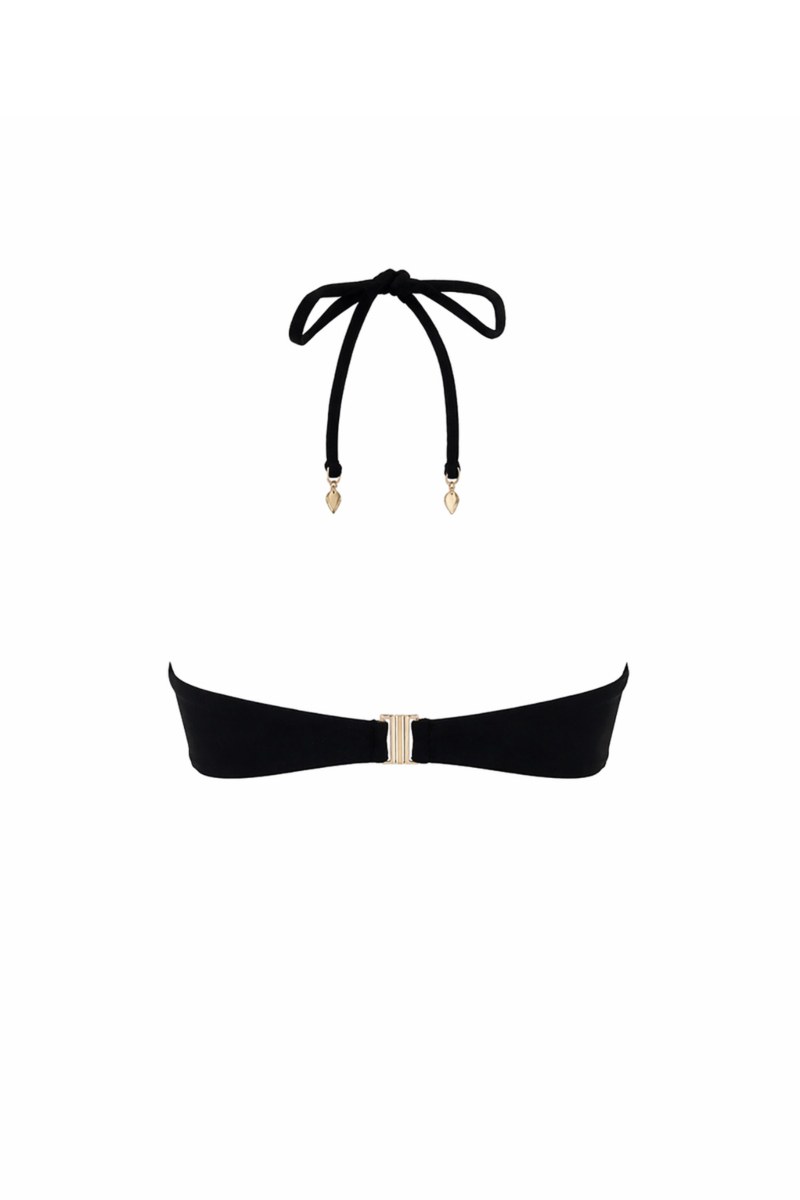 MONOCHROME TRIANGLE SWIMWEAR BIKINI TOP-26801105-110