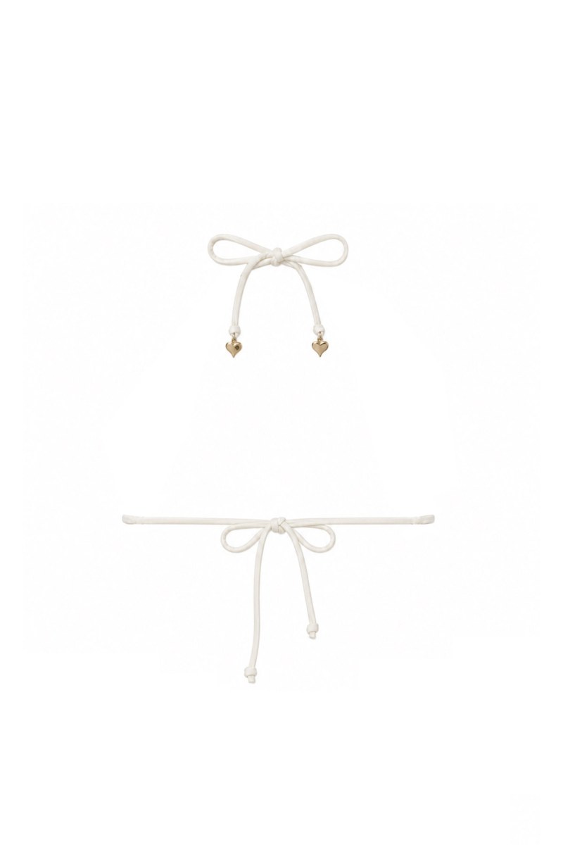 STRASS EMBELLISHED SWIMWEAR TRIANGLE BIKINI TOP-26801128-100