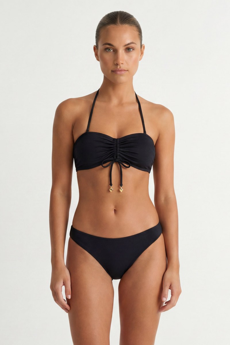 SWIMWEAR BIKINI BRIEF WITH HEART-SHAPED METAL ACCESSORY-26802016-110