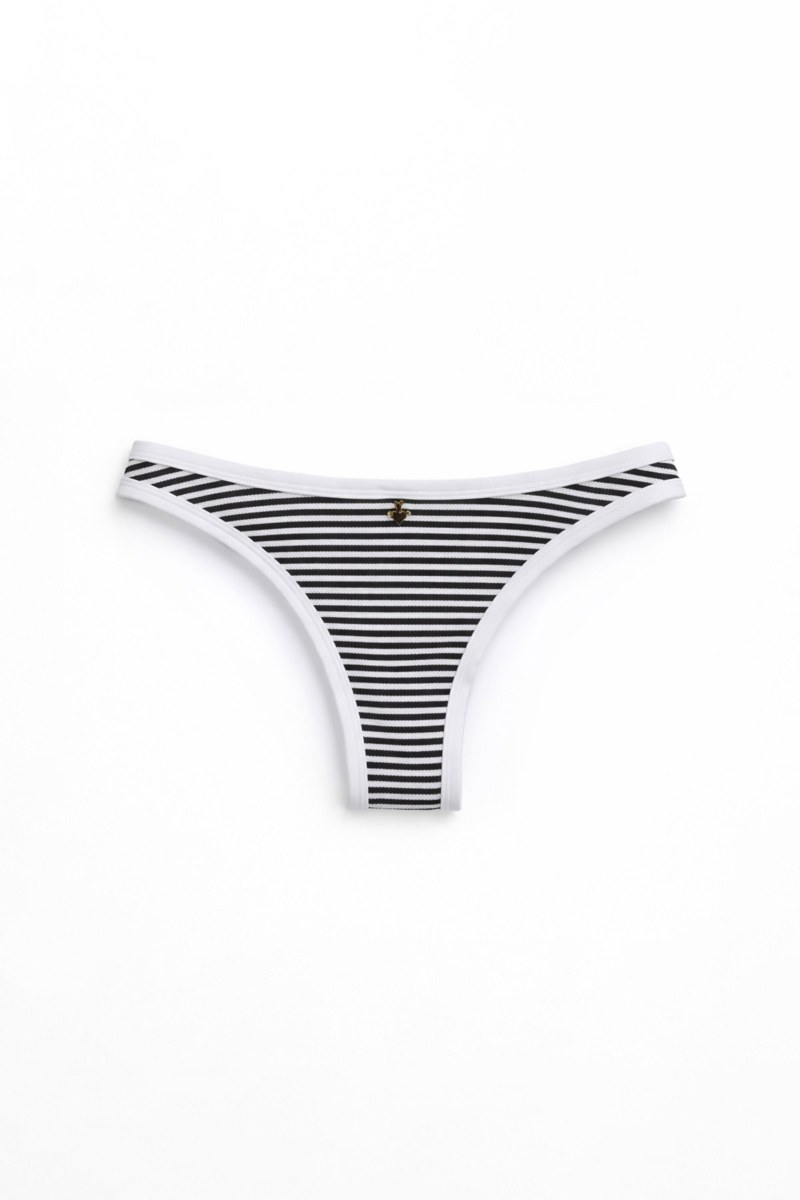 BRAZILIAN STRIPED BIKINI BOTTOM-26802026-102