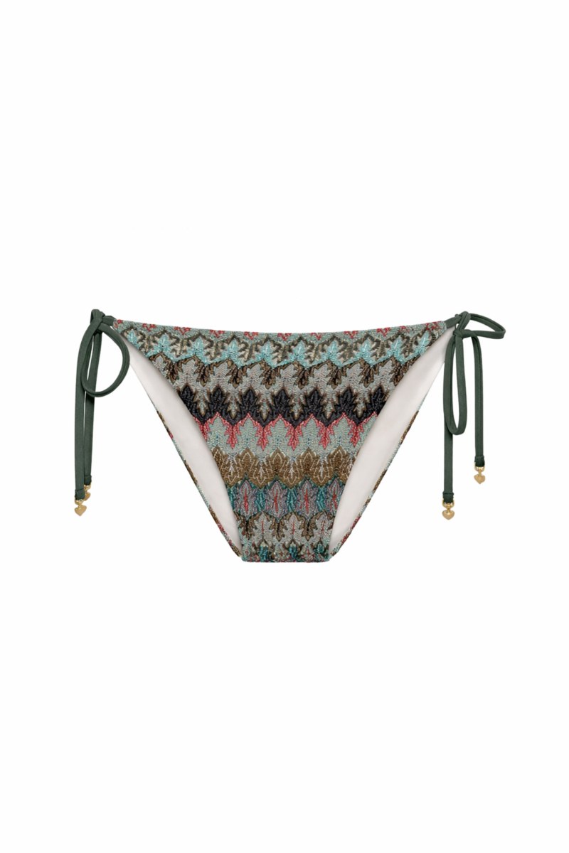 CROCHET SWIMWEAR TIE-SIDE BIKINI SLIP-26802037-908