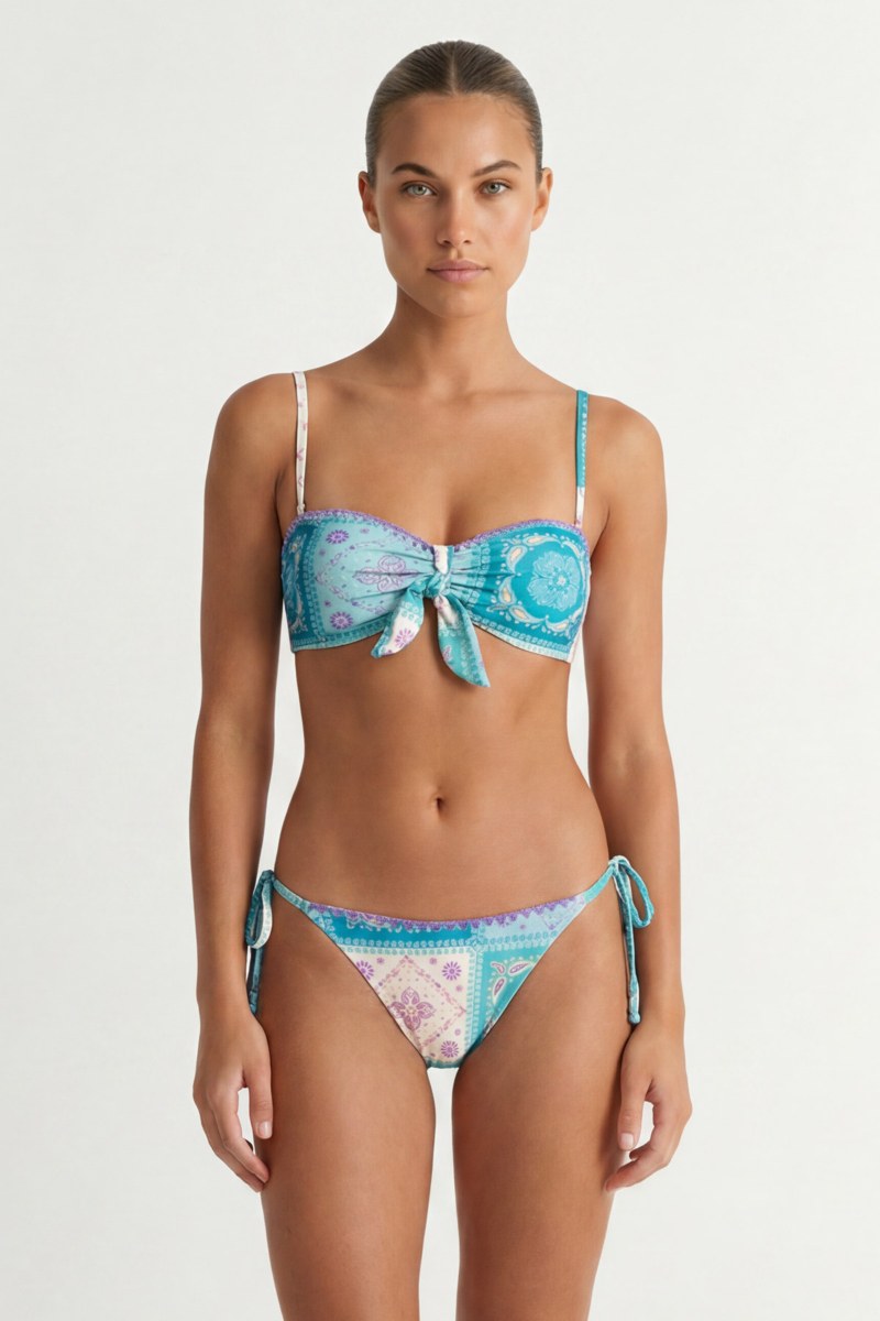 PRINTED BRAZILIAN TIE-SIDE BIKINI BOTTOM-26802040-944