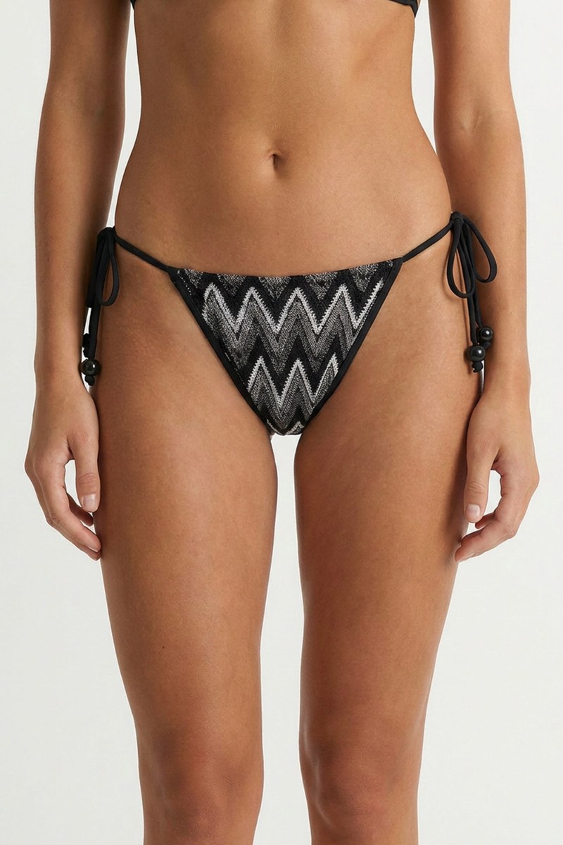 BRAZILIAN CROCHET SWIMWEAR TIE-SIDE BIKINI SLIP-26802045-203