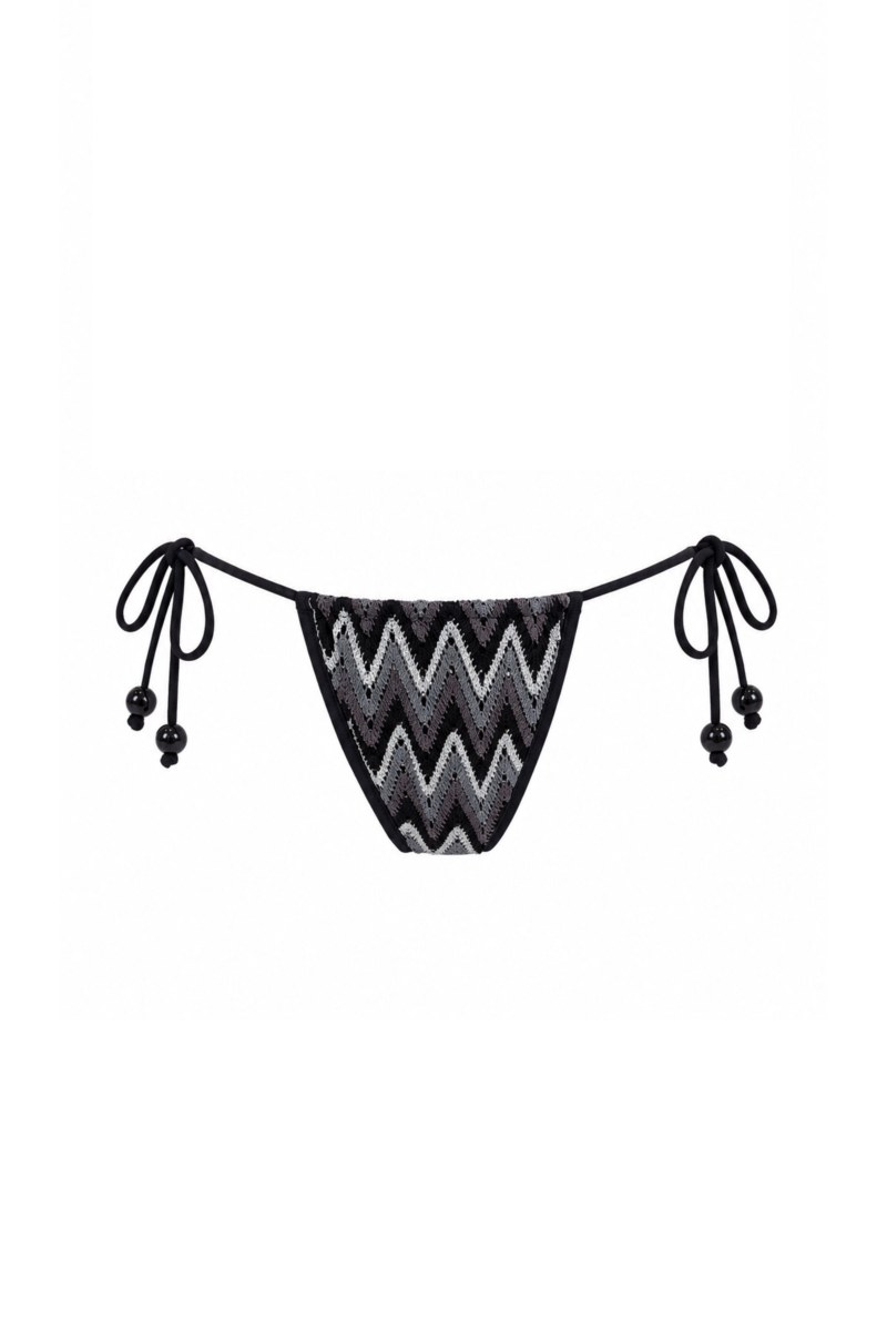 BRAZILIAN CROCHET SWIMWEAR TIE-SIDE BIKINI SLIP-26802045-203
