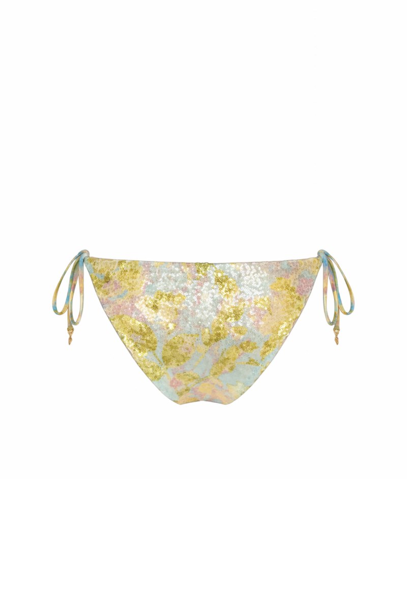 TIE-SIDE SWIMWEAR BIKINI SLIP WITH SEQUINS-26802074-602