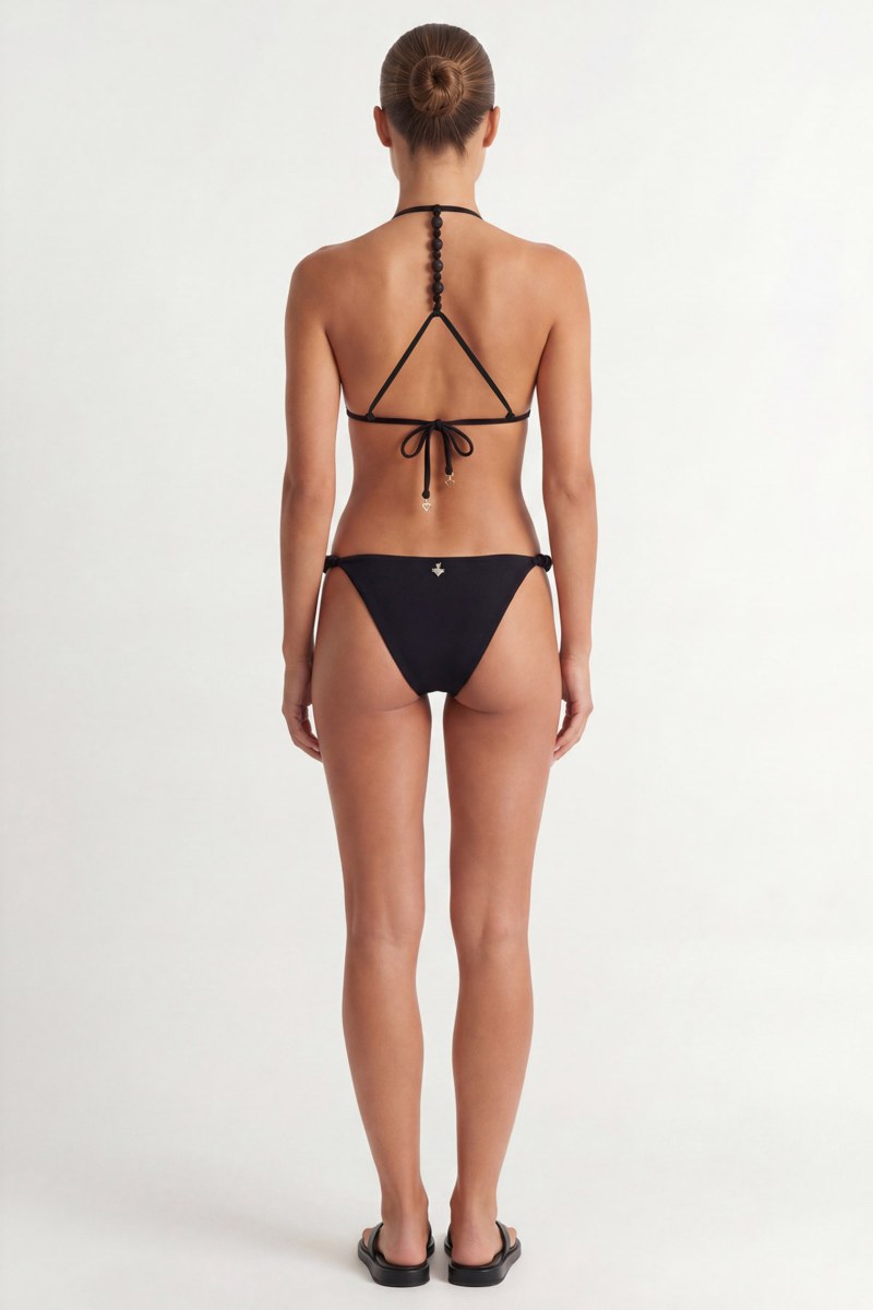SWIMWEAR BIKINI BOTTOM WITH DECORATIVE BEADS-26802106-110