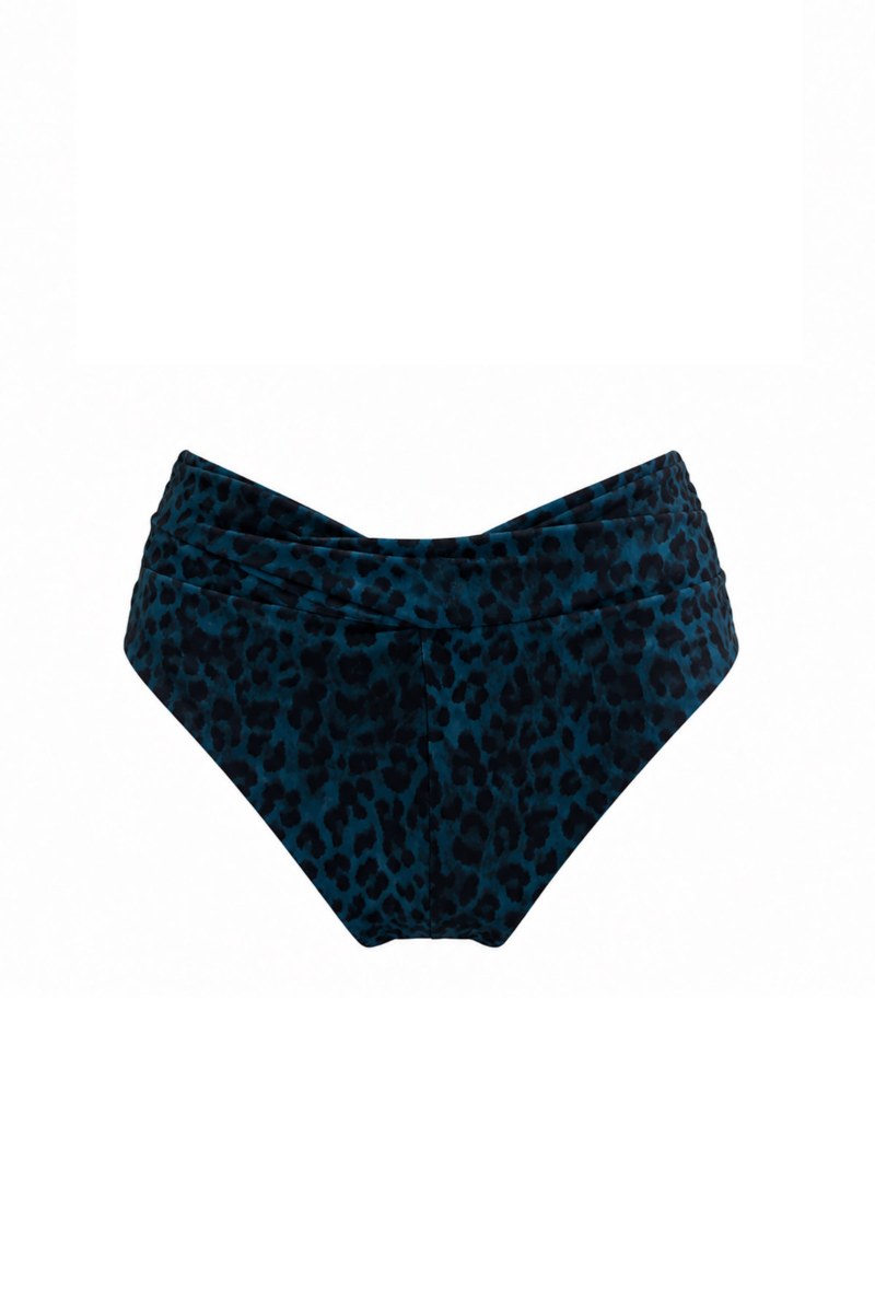 HIGH WAISTED BIKINI SLIP WITH FRONT TWIST DETAIL-26802110-514