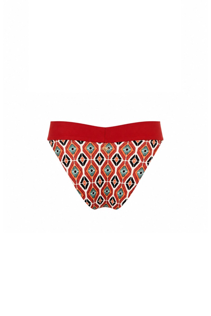 PRINTED SWIMWEAR HIPSTER BIKINI SLIP-26802112-867