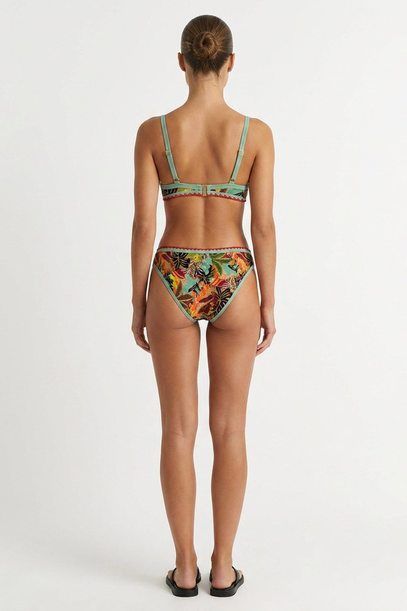 FLORAL PRINTED HIPSTER SWIMWEAR BIKINI BRIEF-26802115-847