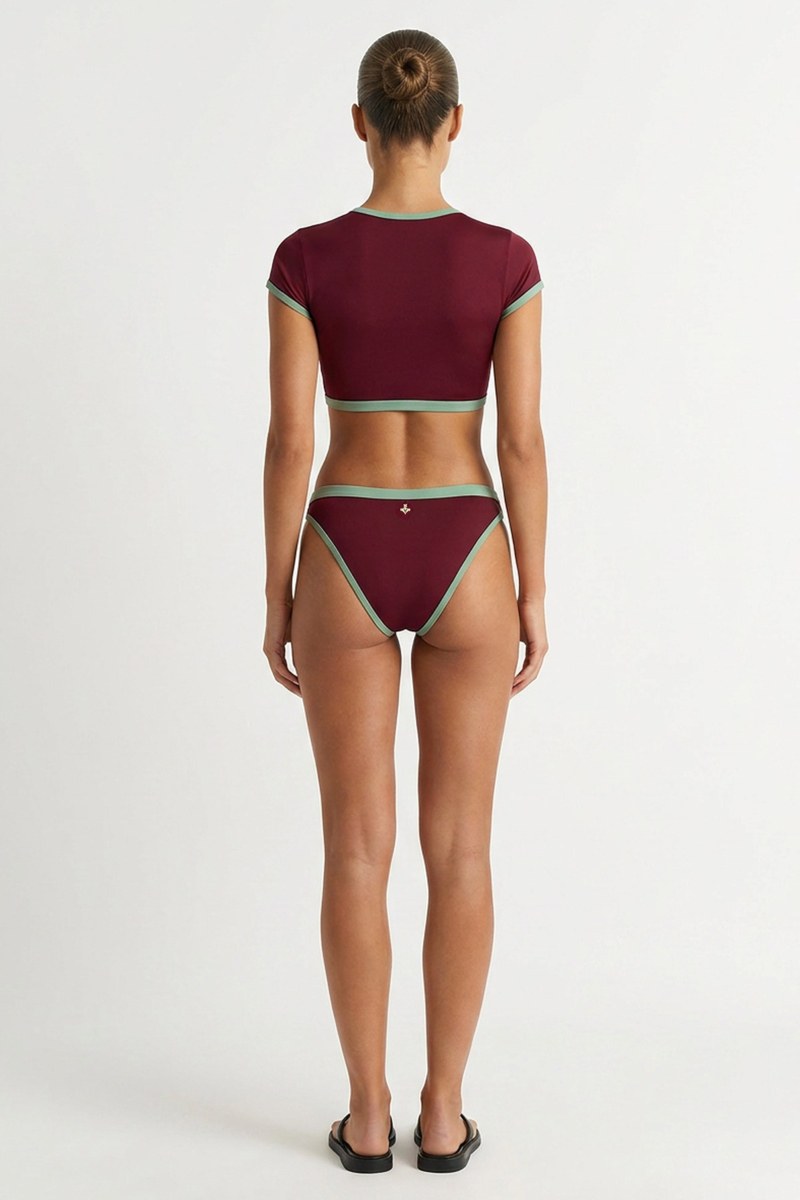 HIGH WAISTED TWO-TONE BIKINI BOTTOM-26802116-970