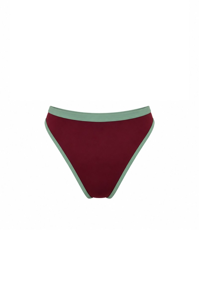HIGH WAISTED TWO-TONE BIKINI BOTTOM-26802116-970