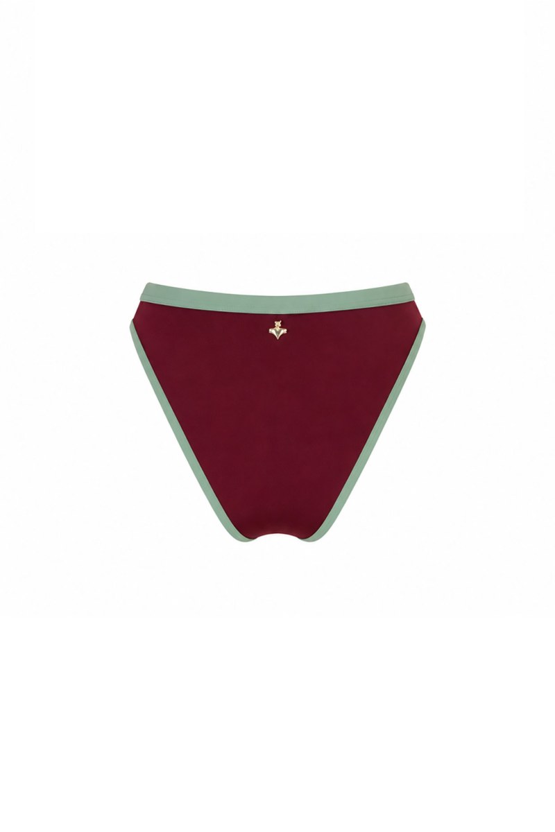 HIGH WAISTED TWO-TONE BIKINI BOTTOM-26802116-970