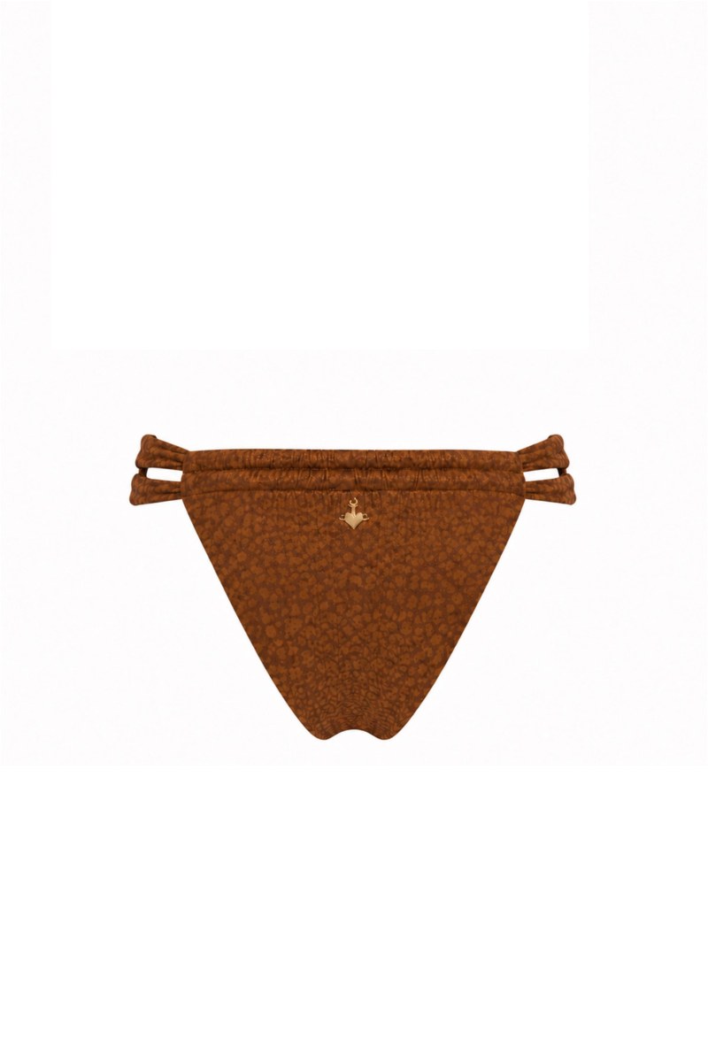 ANIMAL PRINTED BRAZILIAN BIKINI BOTTOM WITH DOUBLE STRAPS-26802120-615