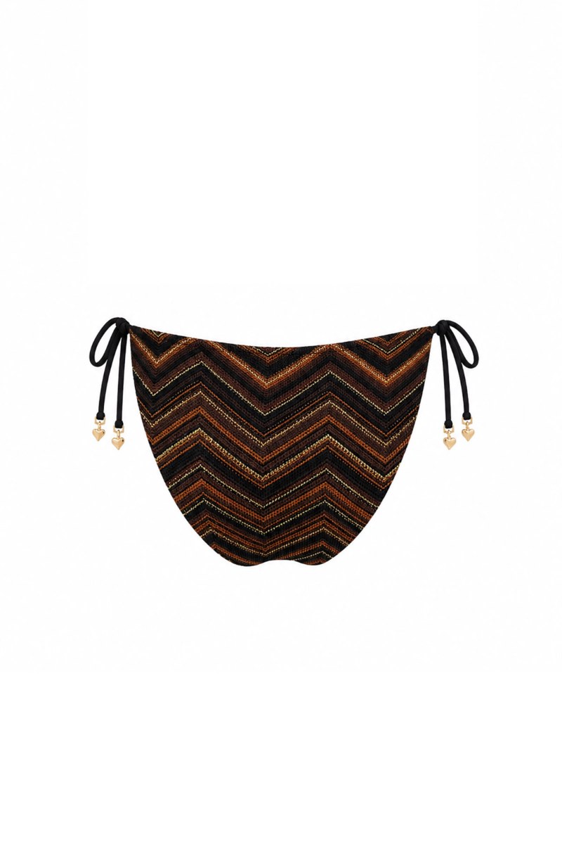 CROCHET SWIMWEAR TIE-SIDE BIKINI SLIP-26802141-311