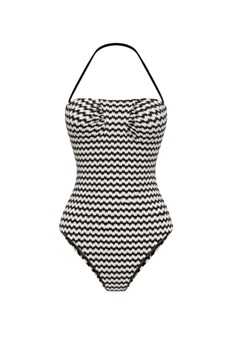 PATTERNED CROCHET ONEPIECE SWIMSUIT-26804025-999