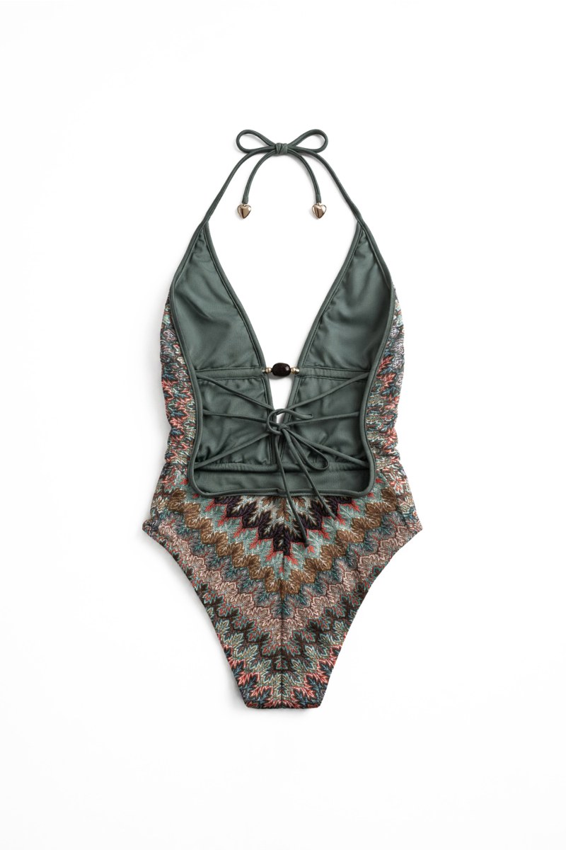 'V' PLUNGED CROCHET ONEPIECE SWIMSUIT-26804037-908