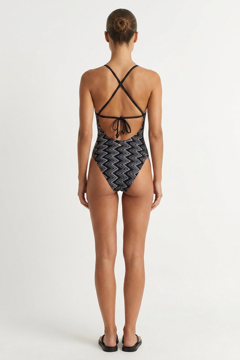 PATTERNED CROCHET ONEPIECE SWIMSUIT-26804045-203