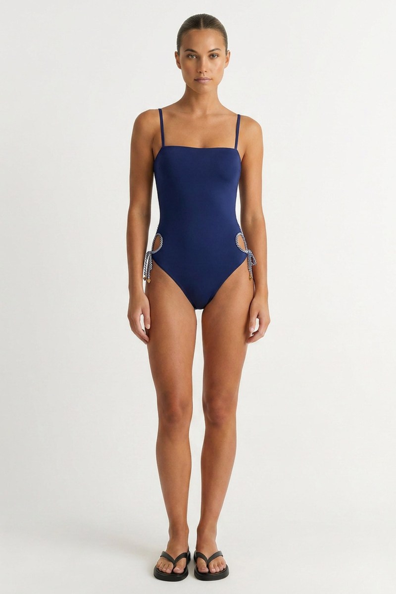 ONEPIECE SWIMSUIT WITH SIDE CUT-OUT DETAILS-26804084-426