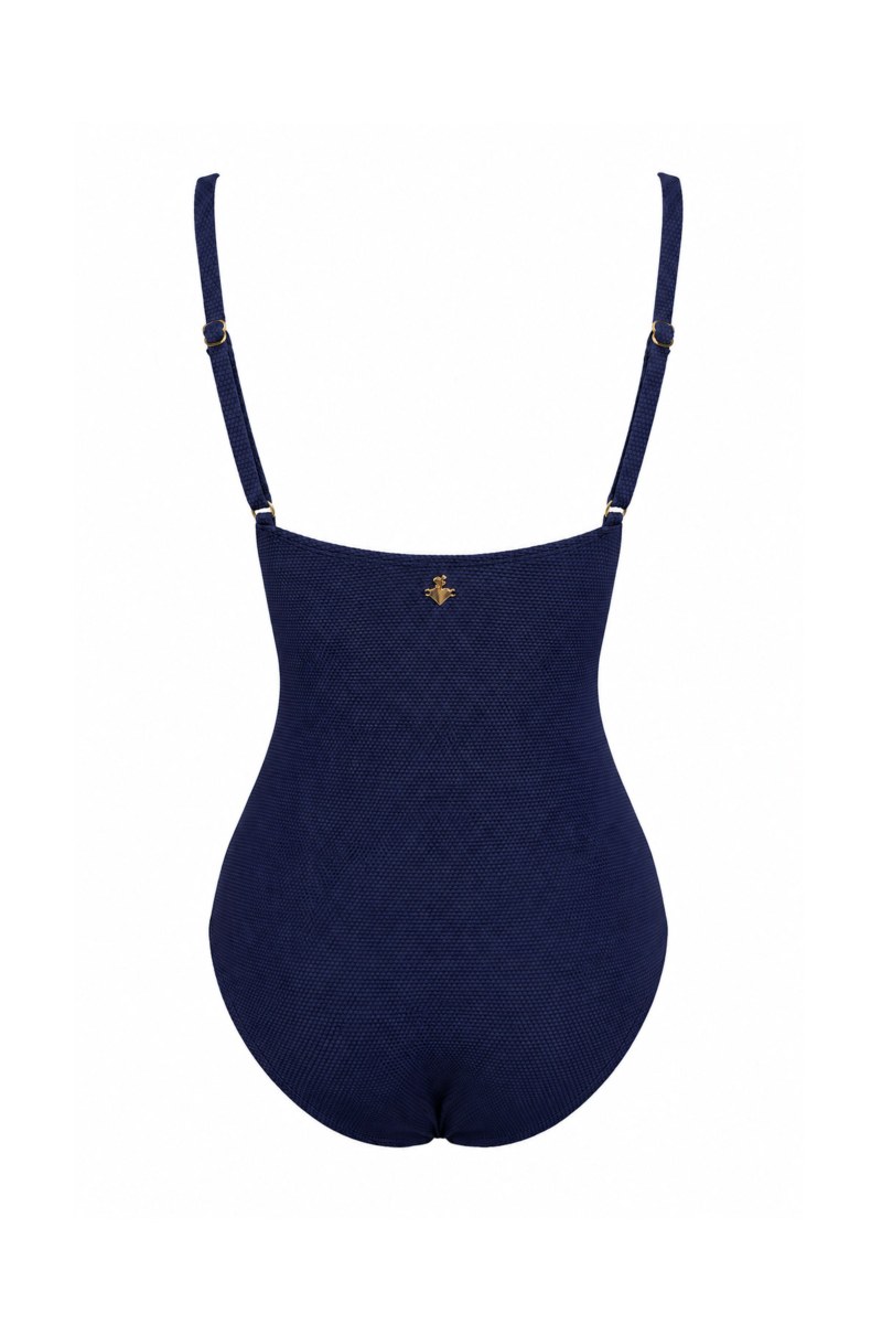 ONEPIECE STRAPLESS SWIMSUIT WITH METALLIC ACCESSORY-26804085-425