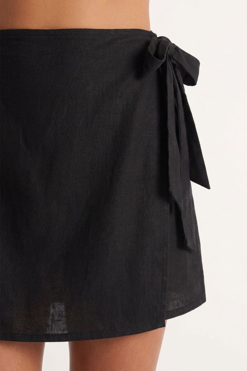 MONOCHROME MINI WRAP SKORT-26805020-110