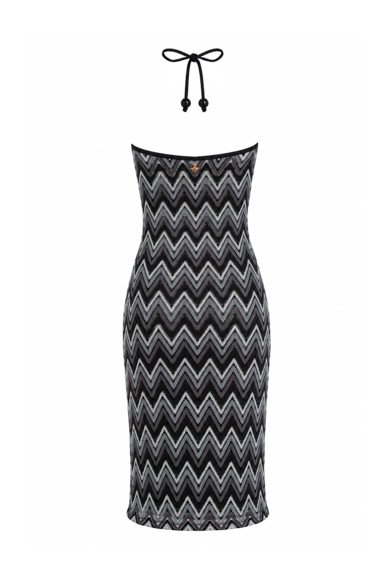CROCHET MINI DRESS WITH OPEN BACK-26805045-203