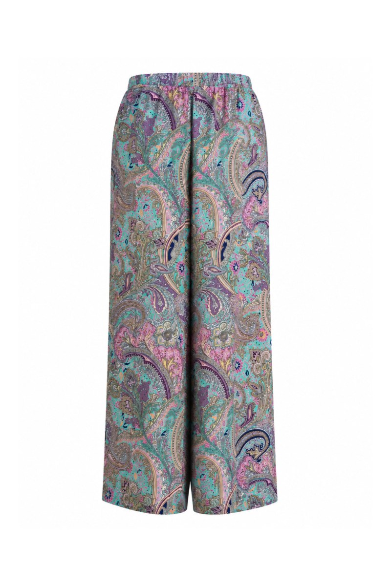 HIGH-WAISTED WIDE LEG PRINTED PANTS-26807040-937