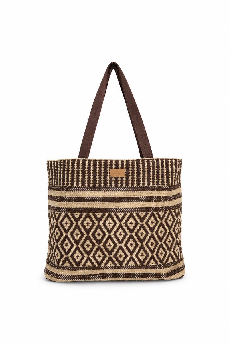 PRINTED STRAW ΤΟΤΕ BAG-26809084-301