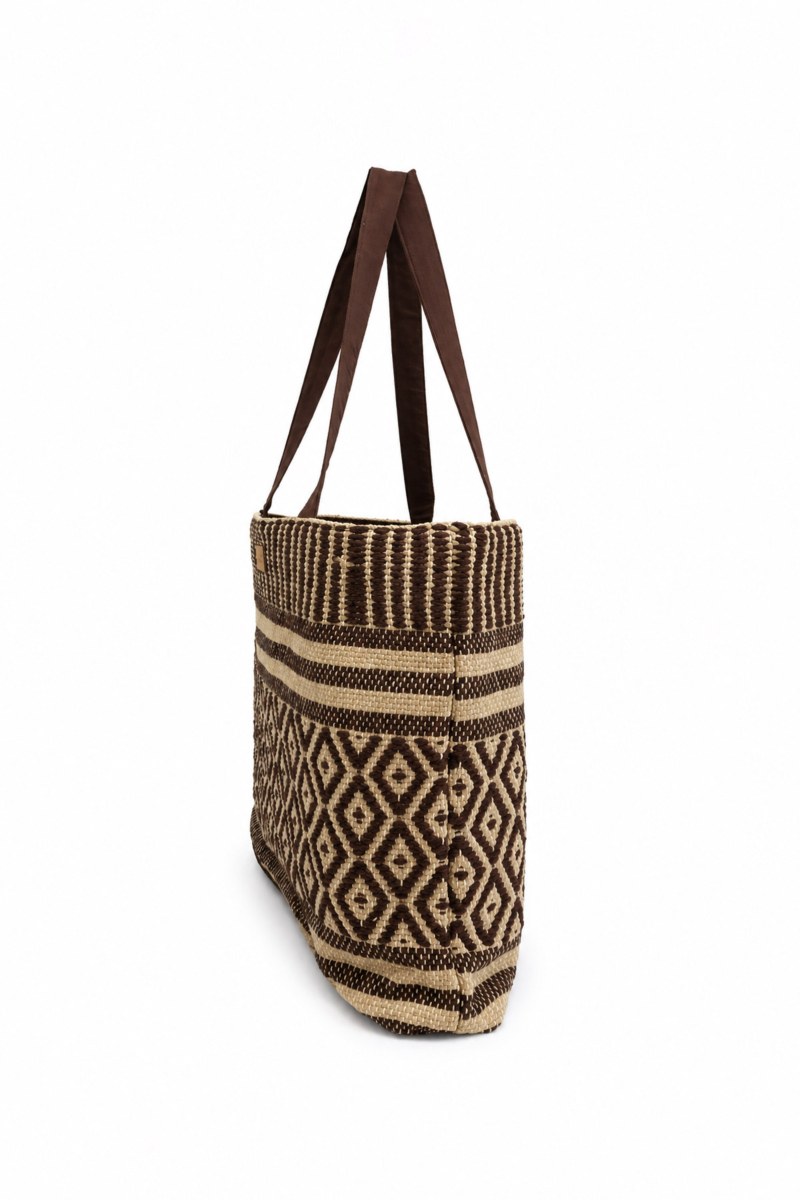 PRINTED STRAW ΤΟΤΕ BAG-26809084-301