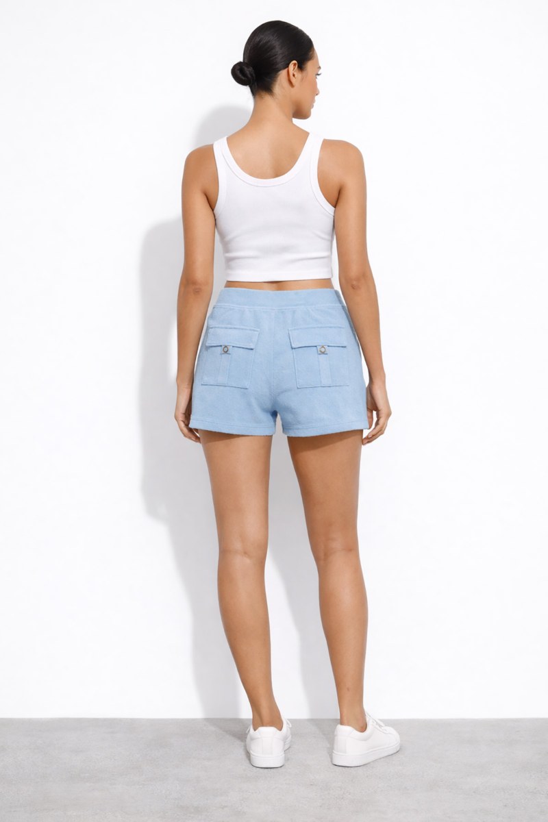 MONOCHROME TERRY SHORTS-26810001-987