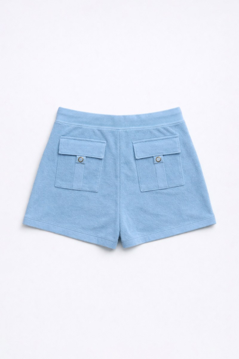 MONOCHROME TERRY SHORTS-26810001-987