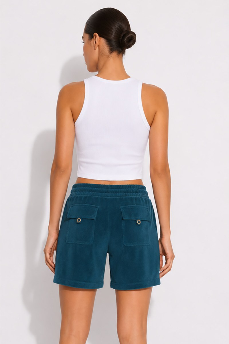 MONOCHROME TERRY BERMUDA-26810002-414