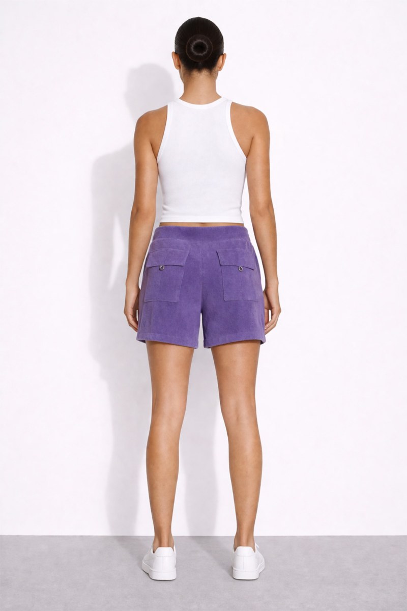 MONOCHROME TERRY BERMUDA-26810002-805