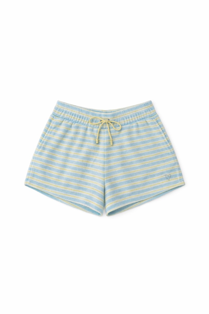 STRIPED TERRY SHORTS-26810072-987