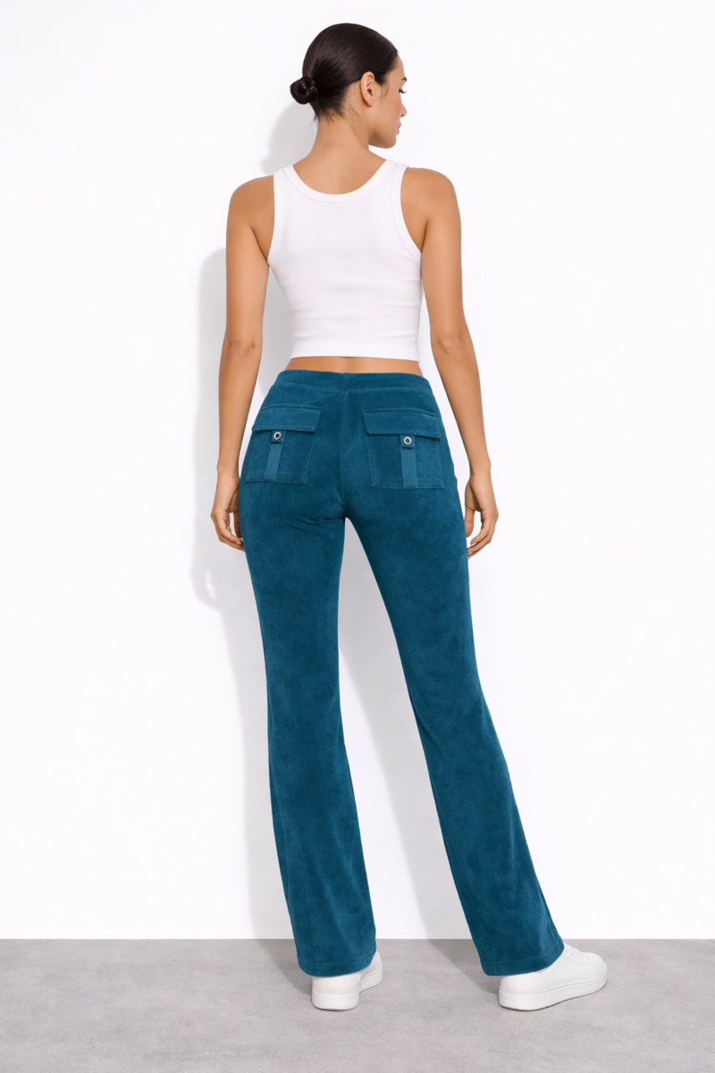 FASHION BASIC TERRY PANTS-26811001-414