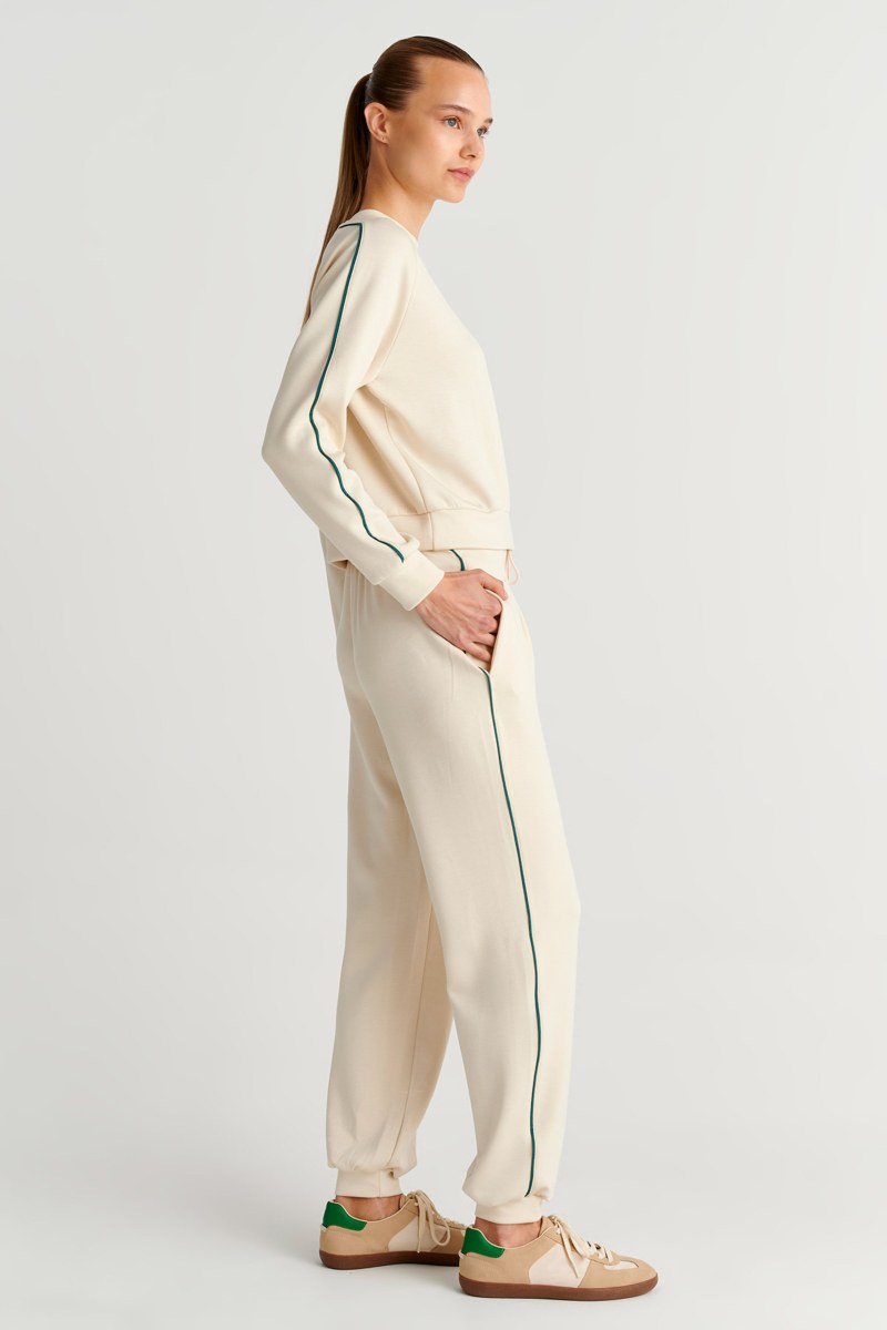 SOFT LIGHT TOUCH CUFFED PANTS WITH WIDE RUBBER-26811041-102