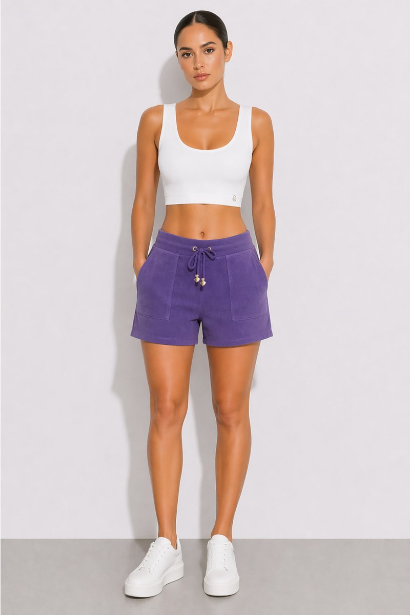 MONOCHROME SEAMLESS RIBBED CROPPED TOP-26812010-100