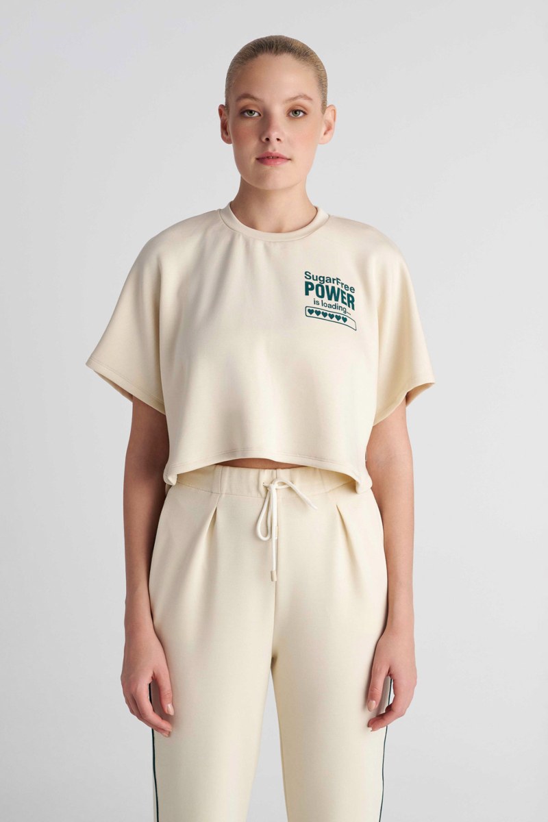 SOFT LIGHT TOUCH PRINTED T-SHIRT-26812042-102