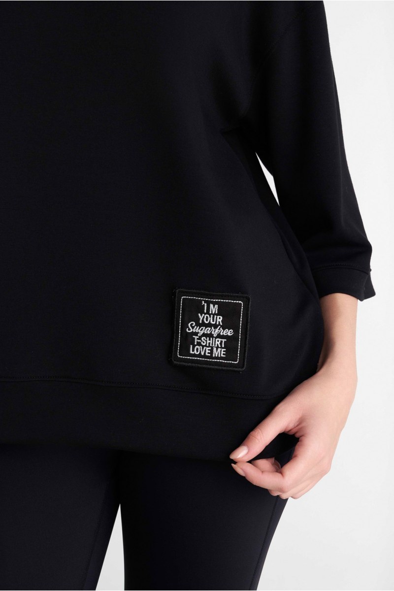 SOFT LIGHT TOUCH OVERSIZED ΜΠΛΟΥΖΑ ΜΕ ΜΑΝΙΚΙ 3/4-26812043-110