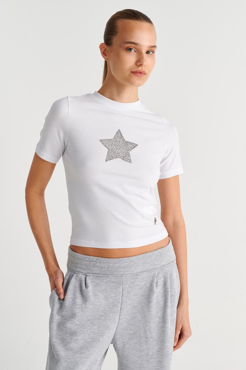 ΚΟΝΤΟΜΑΝΙΚΗ ΒΑΜΒΑΚΕΡΗ ΜΠΛΟΥΖΑ ΜΕ ΣΤΡΑΣ ΜΕ ΣΧΕΔΙΟ ΑΣΤΕΡΙ-26812052-100