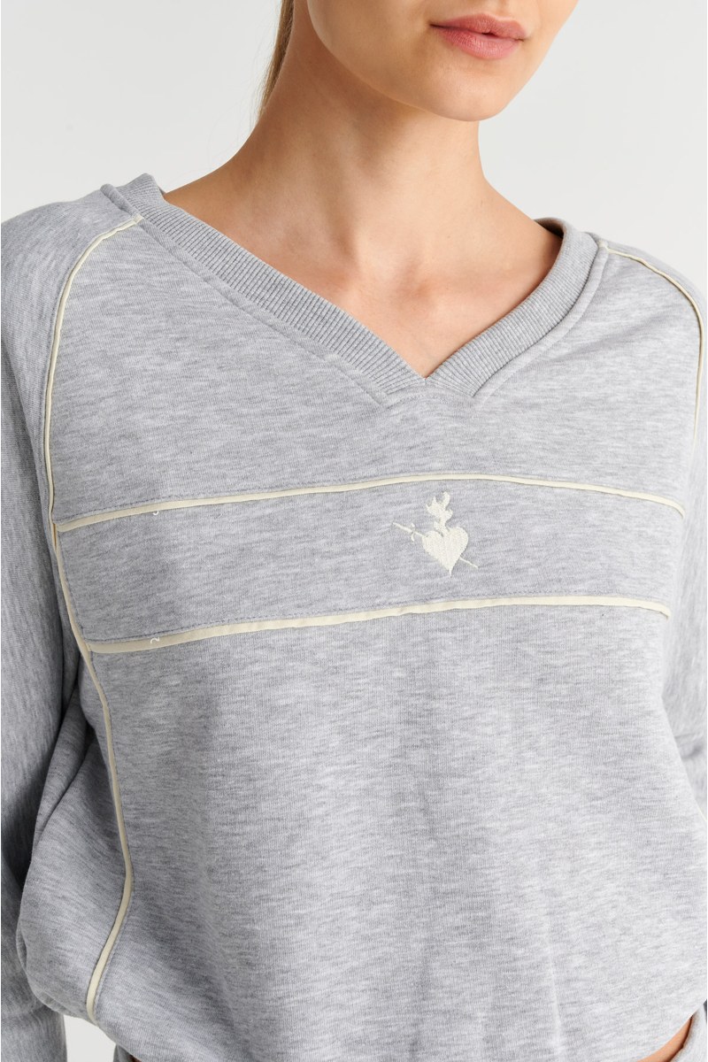 ΒΑΜΒΑΚΕΡΗ ΜΑΚΡΥΜΑΝΙΚΗ ΜΠΛΟΥΖΑ ΜΕ ΔΙΑΚΟΣΜΗΤΙΚΟ ΣΙΡΙΤΙ-26812060-205