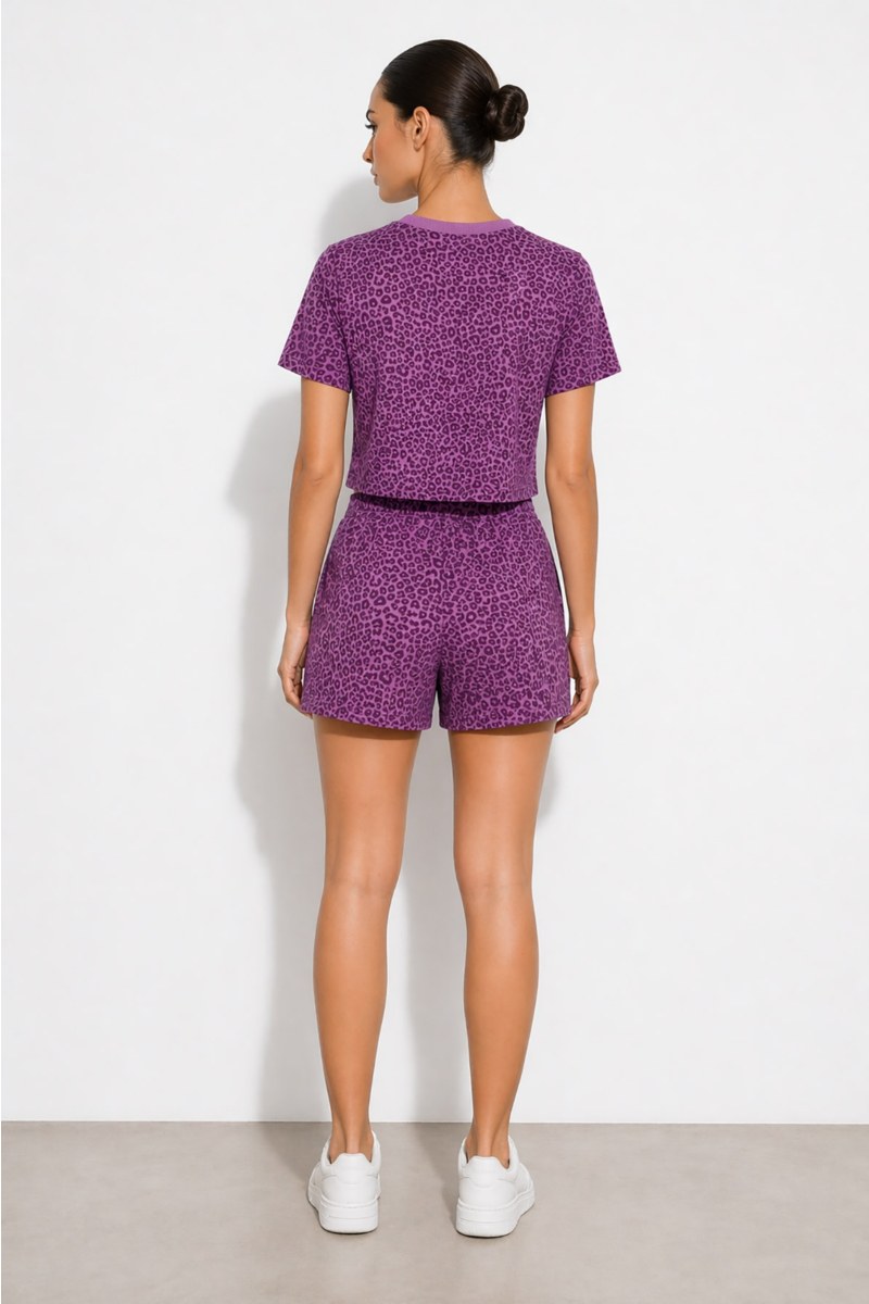 LEOPARD PRINTED COTTON Τ-SHIRT-26812064-999